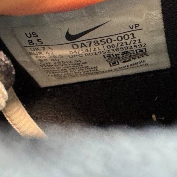 Size 8.5 Nike KD14‎ TB Black White Volt Panda Basketball Shoes DA7850-001